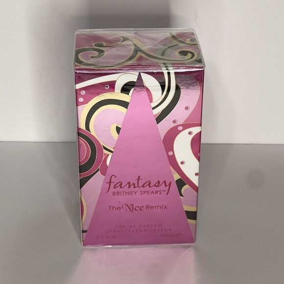 Fantasy The Nice Remix Britney Spears 3.3oz EDP Spray NIB Sealed Discontinued - Picture 1 of 4